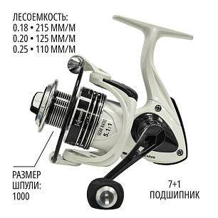 Катушка Kasumi Exdor 1000