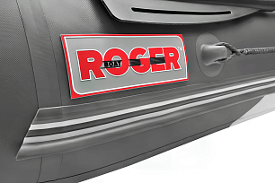 Лодка Roger Zefir 3300 НДНД белый/графит