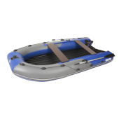 Лодка надувная Пилот М-340 НДНД (серый/синий)