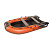 Лодка надувная Пилот М-340 НДНД (красный/черный)